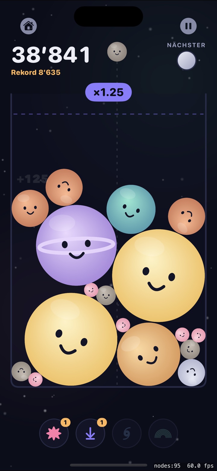 One-thumb portrait gameplay